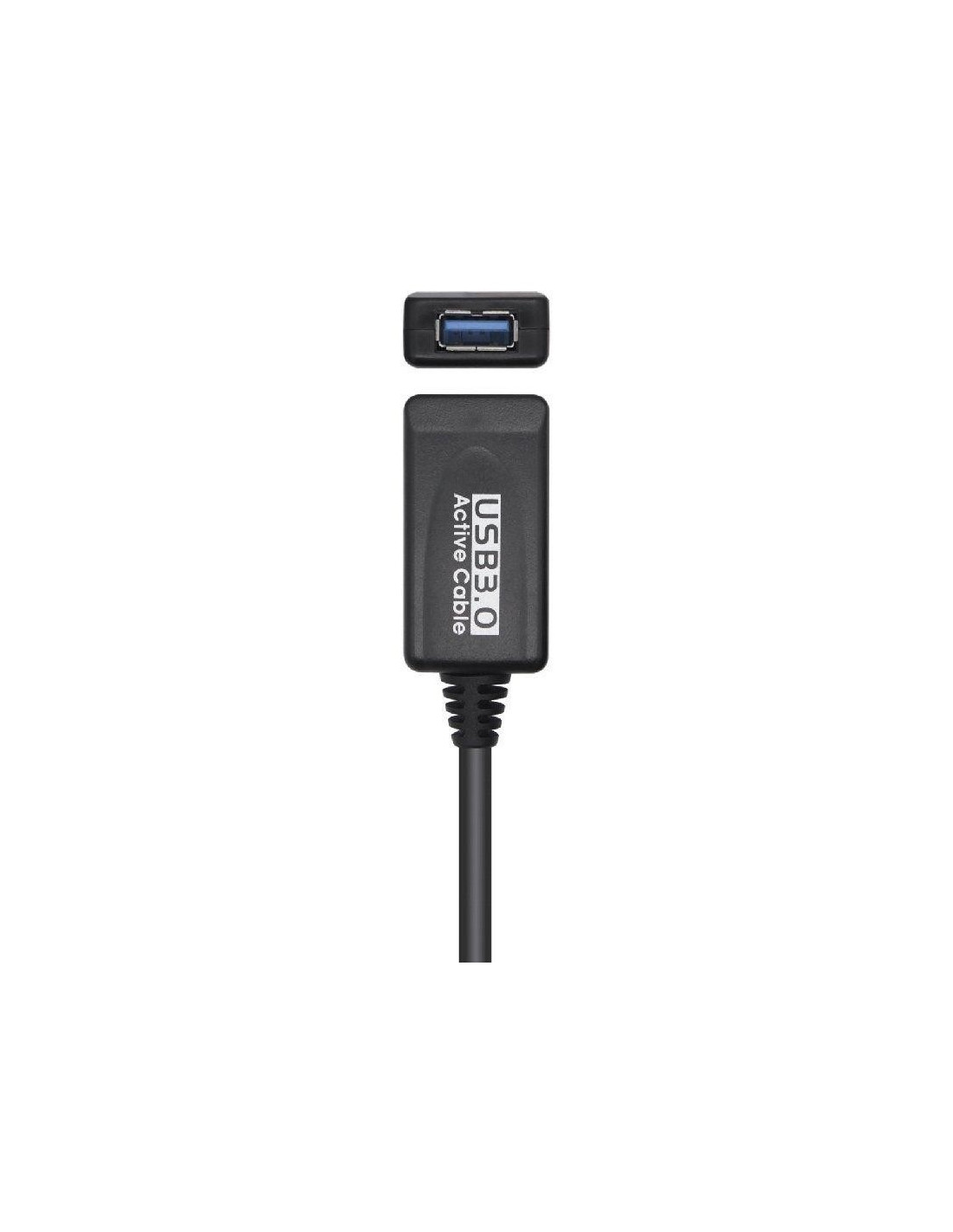 CABLE USB 3.0 ALARGADOR AM/AH 5M AISENS BLACK