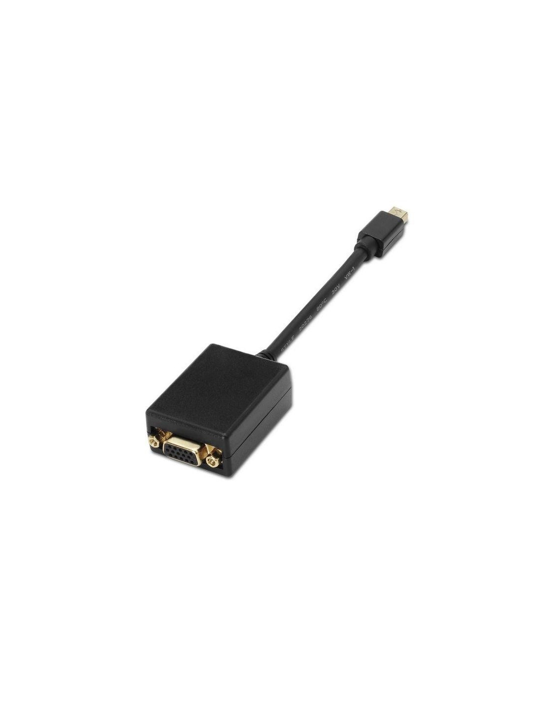 CABLE CONVERSOR AISENS MINI DP/M A VGA/H BLACK
