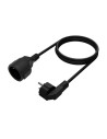 CABLE ALARGADOR ALIMENTACION SCHUKO PC AISENS 3M BLACK