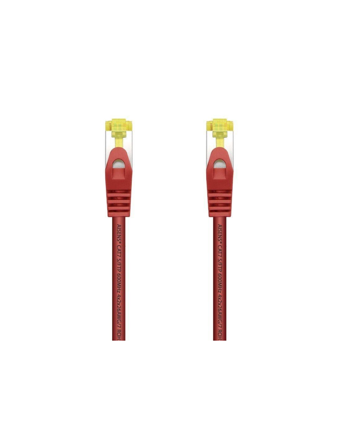 CABLE DE RED CAT.7 S/FTP 1M AISENS RED