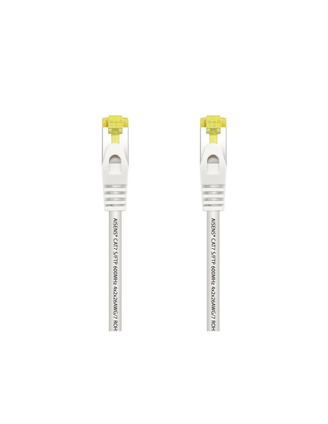 CABLE DE RED CAT.7 S/FTP 1M AISENS WHITE