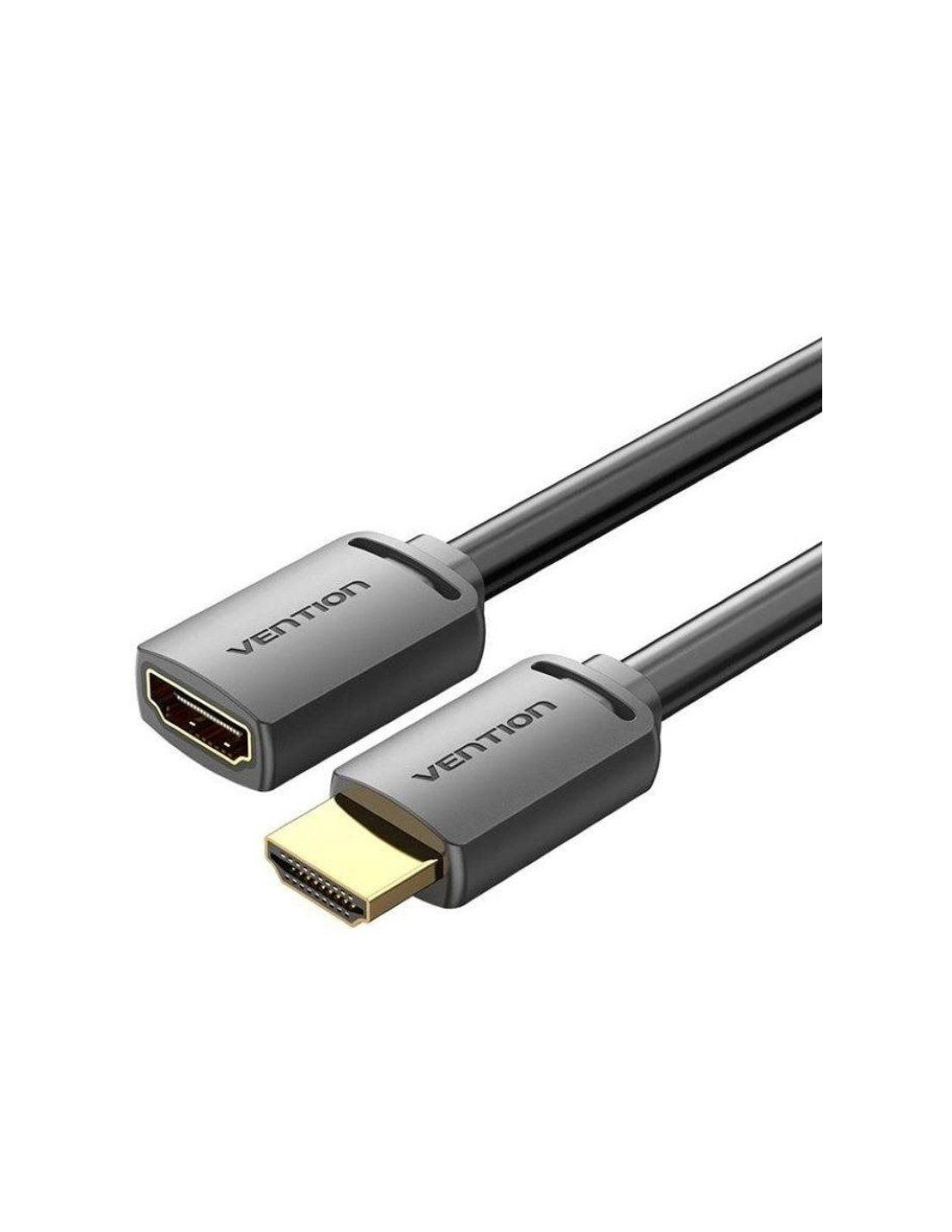 CABLE HDMI 4K ALARGADOR VENTION AM/AH 1M BLACK