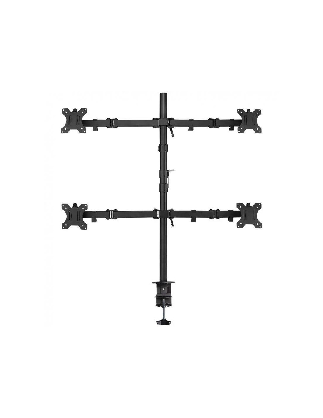 SOPORTE DE MESA TV/MONITOR EWENT EW1514 10-32 4 BRAZOS BLACK