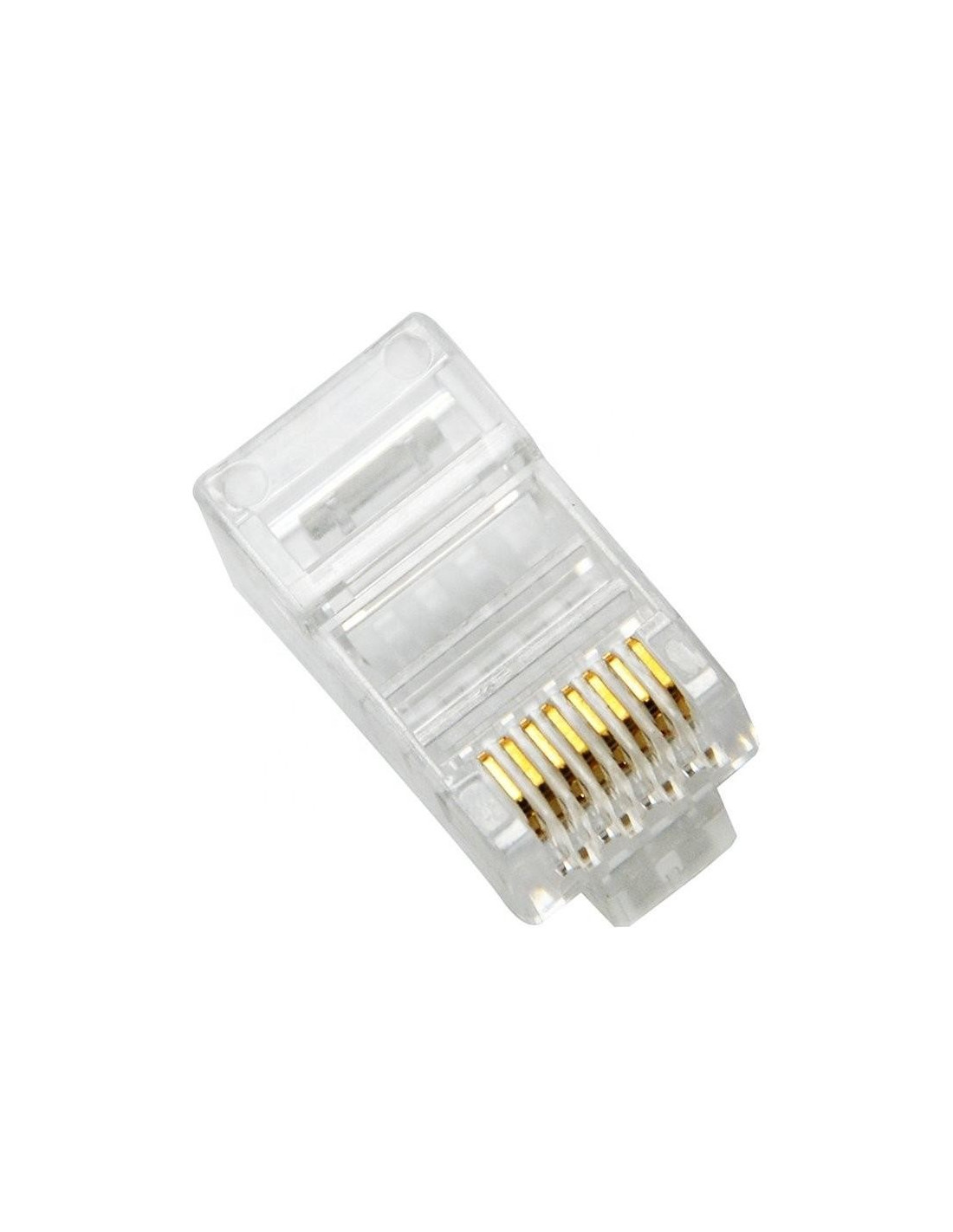 CONECTOR BOLSA 100UD RJ45 VENTION MACHO CAT6 UTP