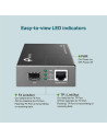 CONVERSOR TP-LINK RJ45 A FIBRA