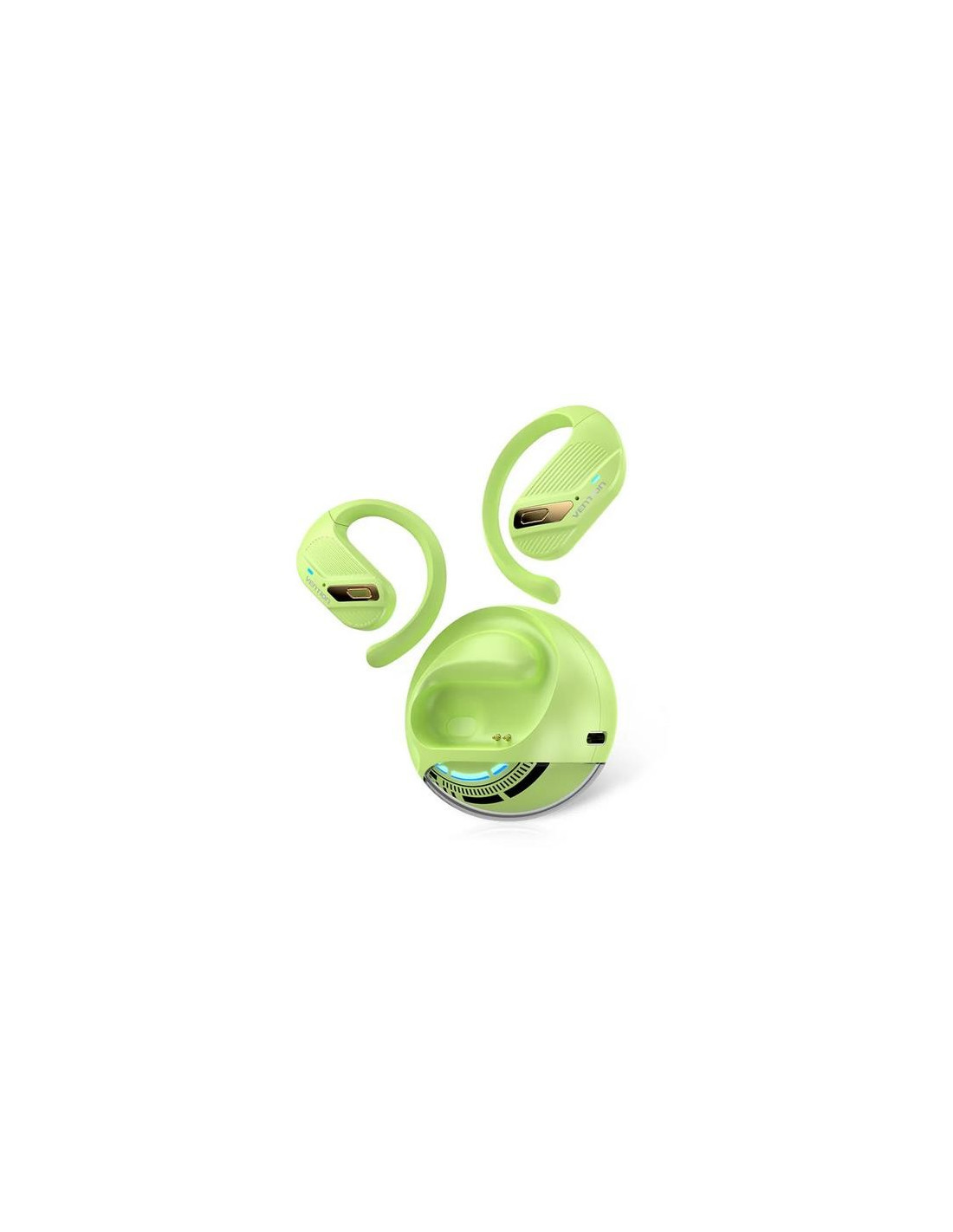 AURICULARES DEPORTIVOS VENTION OPENBEAT O12 BLUETOOTH 5.3 WIRELESS GREEN