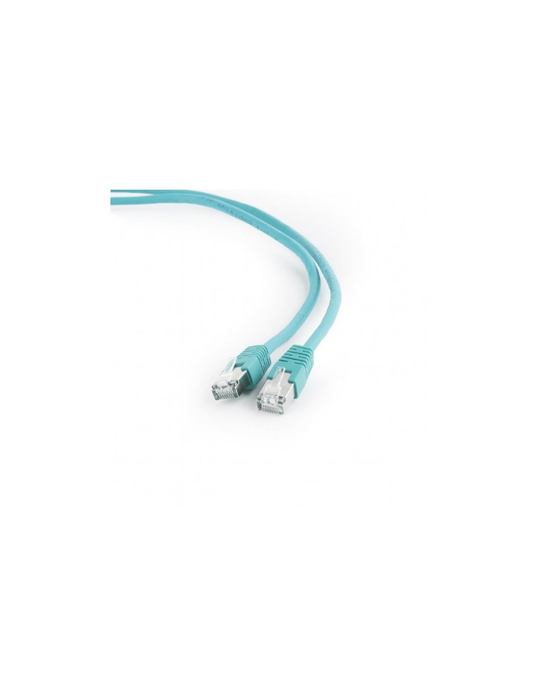 CABLE DE RED CAT.6 FTP 0.5M GEMBIRD GREEN