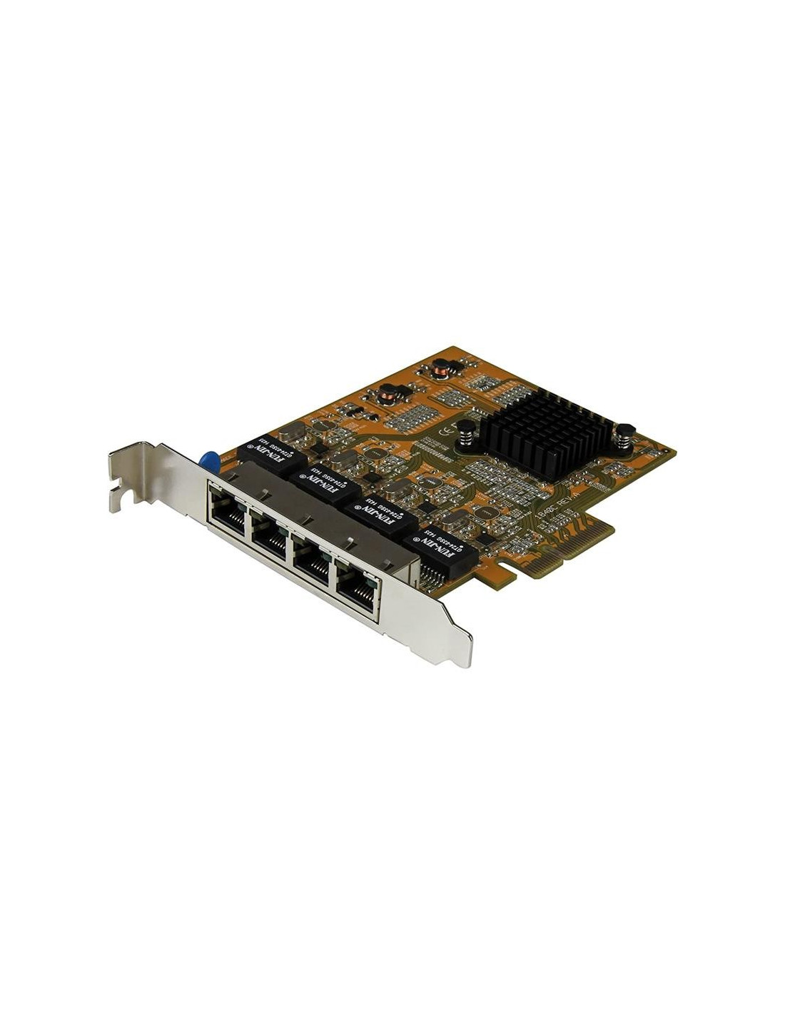 TARJETA DE RED STARTECH PCIE ETHERNET 4 PUERTOS GIGABIT