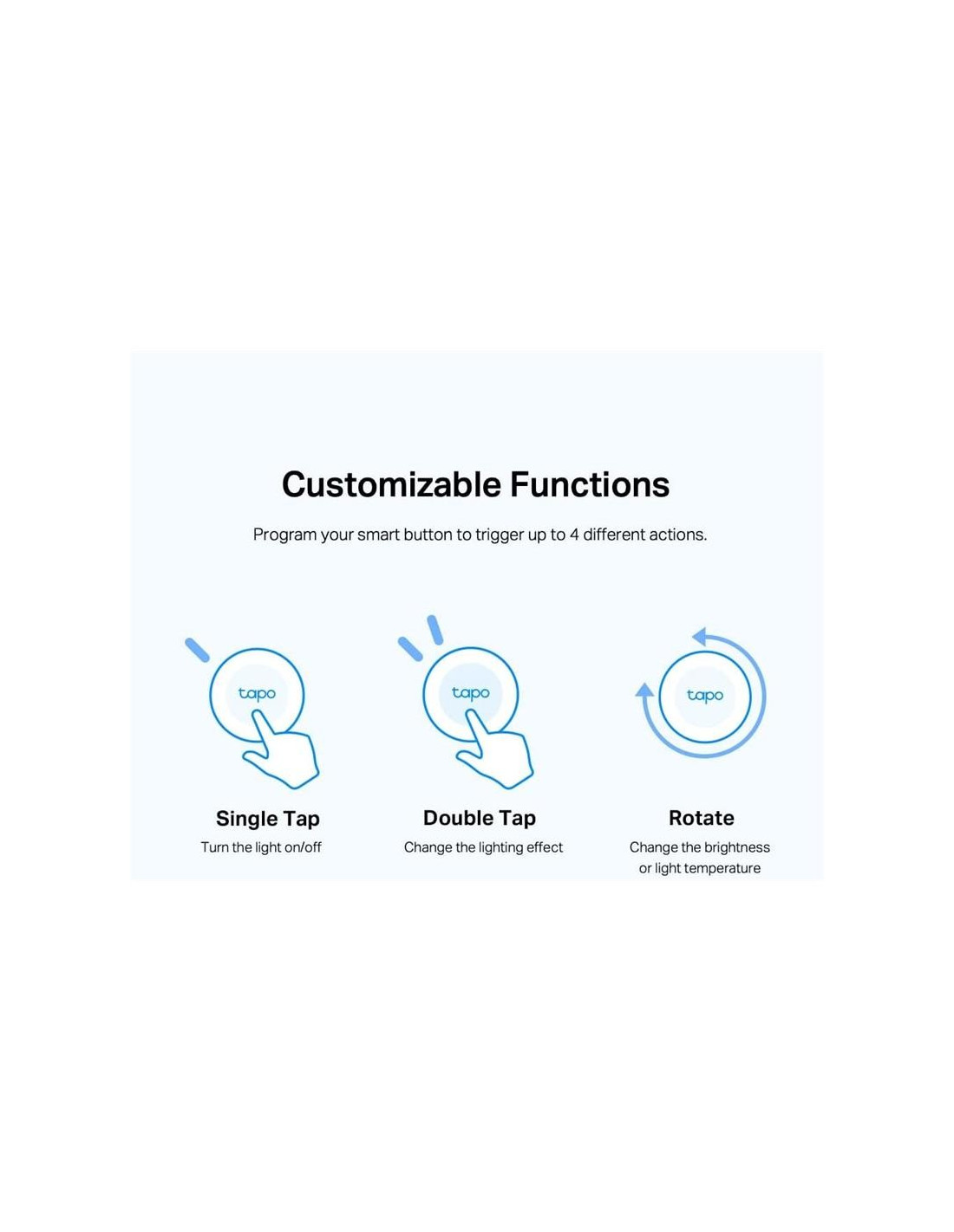 BOTON INTELIGENTE TP-LINK TAPO S200B WIFI