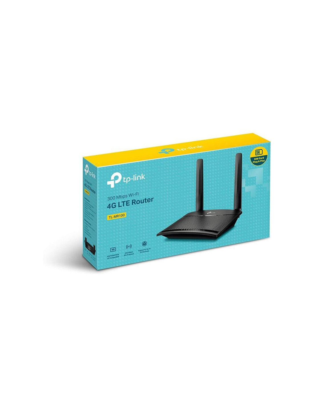 WIRELESS ROUTER TP-LINK TL-MR100 3G/4G 300MBPS