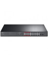 SWITCH TP-LINK 16 PUERTOS 10/100MBPS + 2 10/100/1000 POE+ RACK