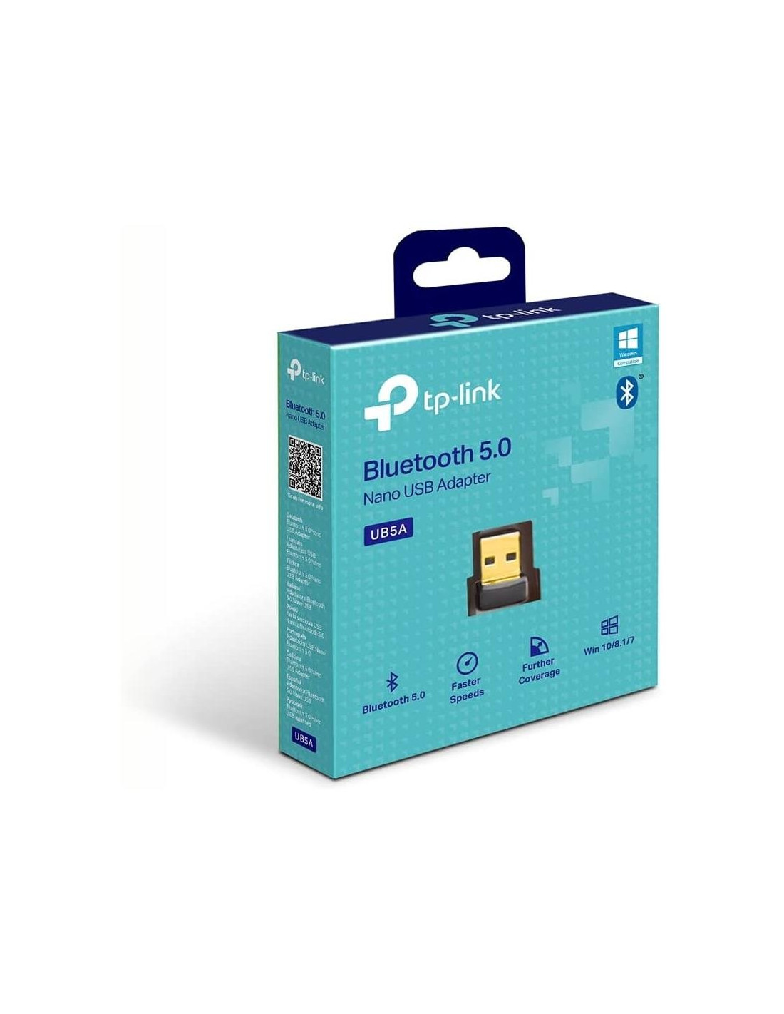 ADAPTADOR TP-LINK BLUETOOTH 5.0 USB NANO