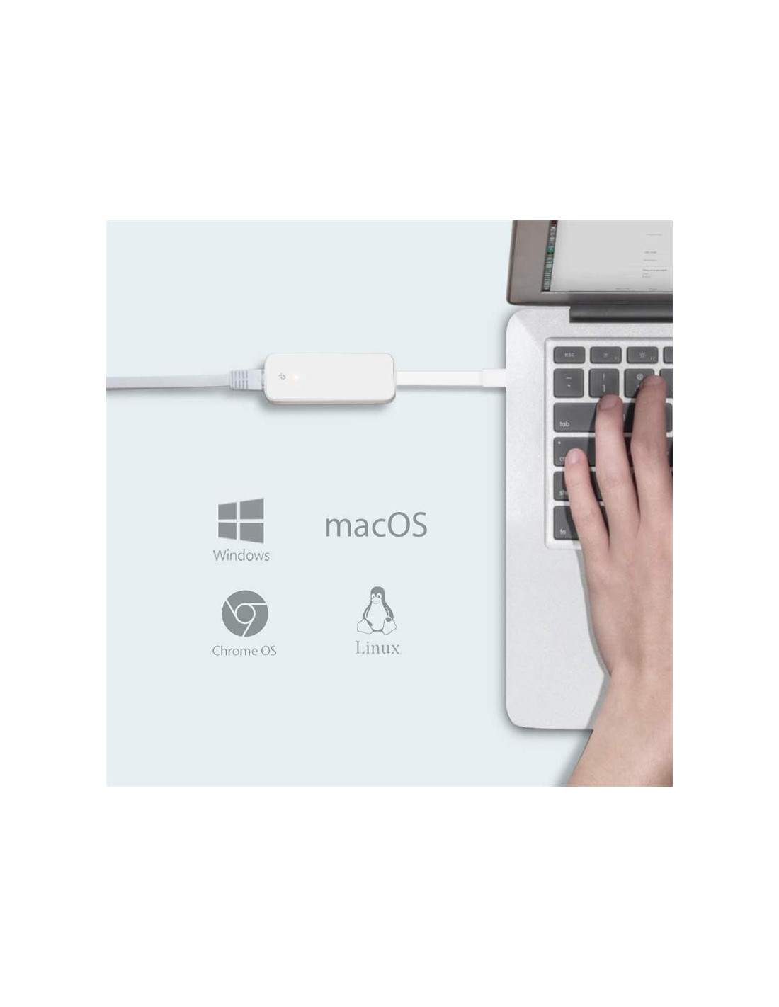 ADAPTADOR TP-LINK USB-C 3.2 A ETHERNET GIGA