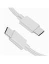 CABLE USB ONEWAY USB-C MACHO A USB-C MACHO 2M WHITE