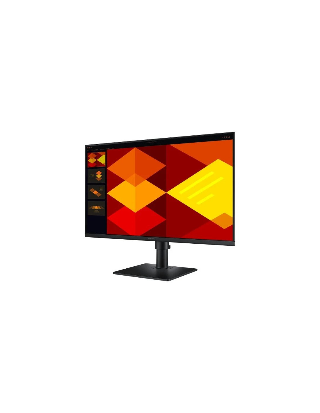 MONITOR SAMSUNG ESSENTIAL S4 27 IPS 100HZ MULTIMEDIA ERGONOMICO DP HDMI BLACK