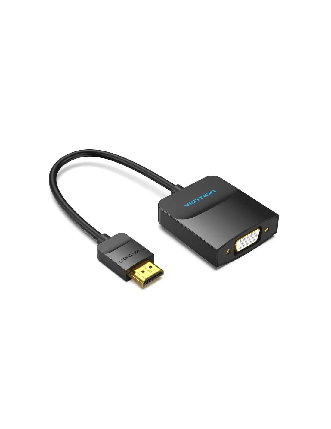 ADAPTADOR CONVERSOR VENTION HDMI/M A VGA/H 15CM BLACK