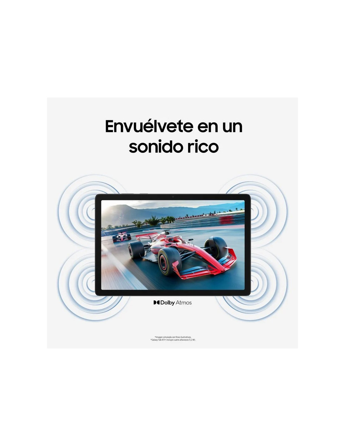 TABLET SAMSUNG 11 TAB A11+ SMX230 6GB/128GB/WIFI ANDROID GREY