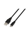 CABLE USB AM/MICRO B/M 3M AISENS BLACK