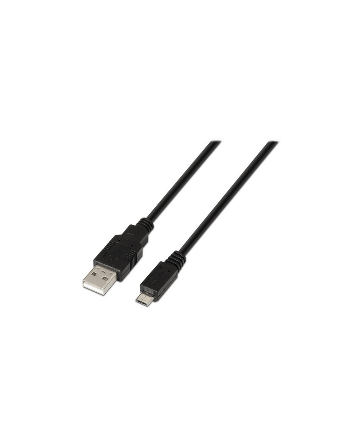 CABLE USB AM/MICRO B/M 3M AISENS BLACK