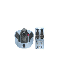 Thrustmaster Airbus Edition Negro, Azul USB Palanca de mando 2