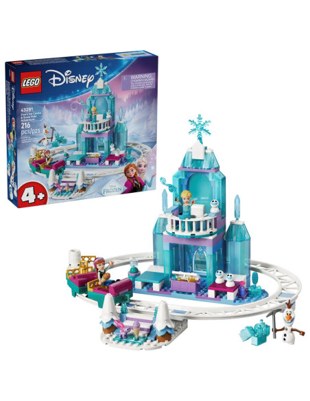 LEGO 43281 Castillo de Hielo de Elsa y Aventura en la Nieve