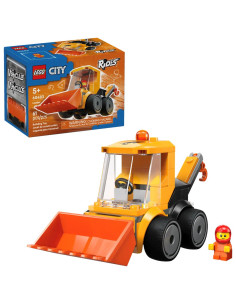 LEGO 60483 Vehículos: Cargadora de Obra