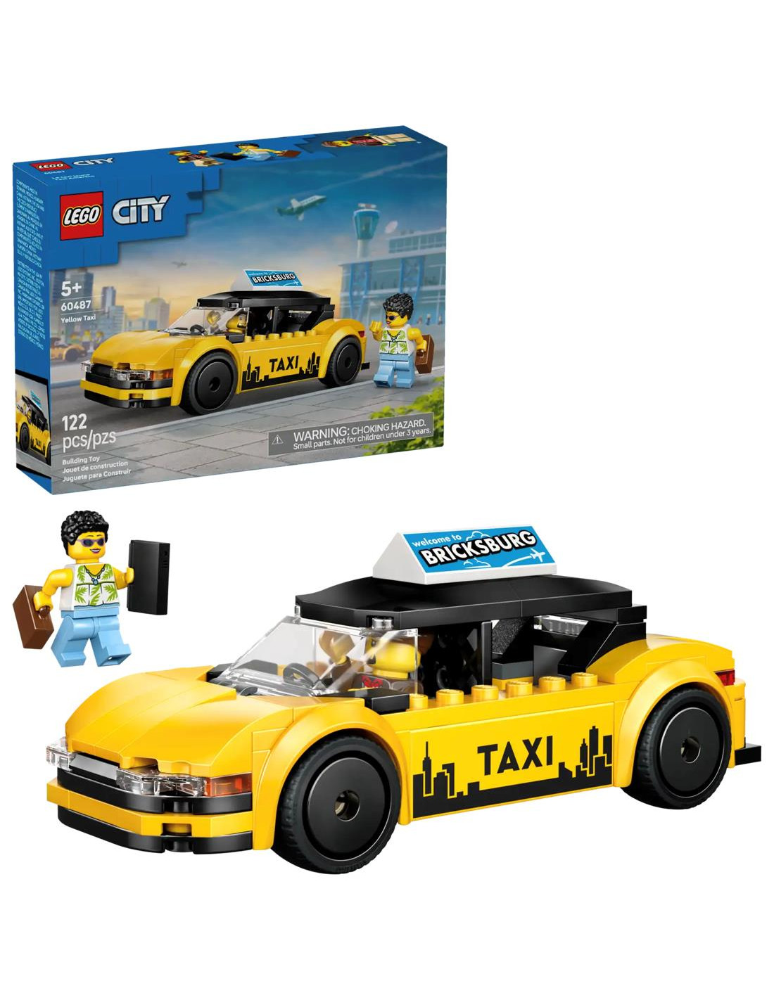 LEGO 60487 Taxi Amarillo