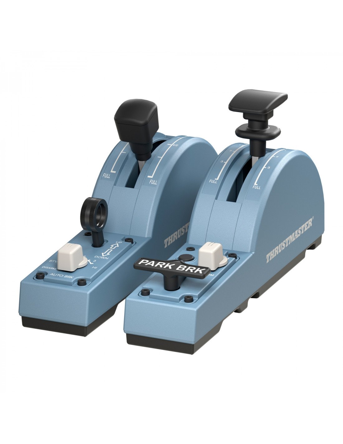 Thrustmaster TCA Quadrant Add-On Airbus Edition Negro, Azul Simulador de Vuelo PC