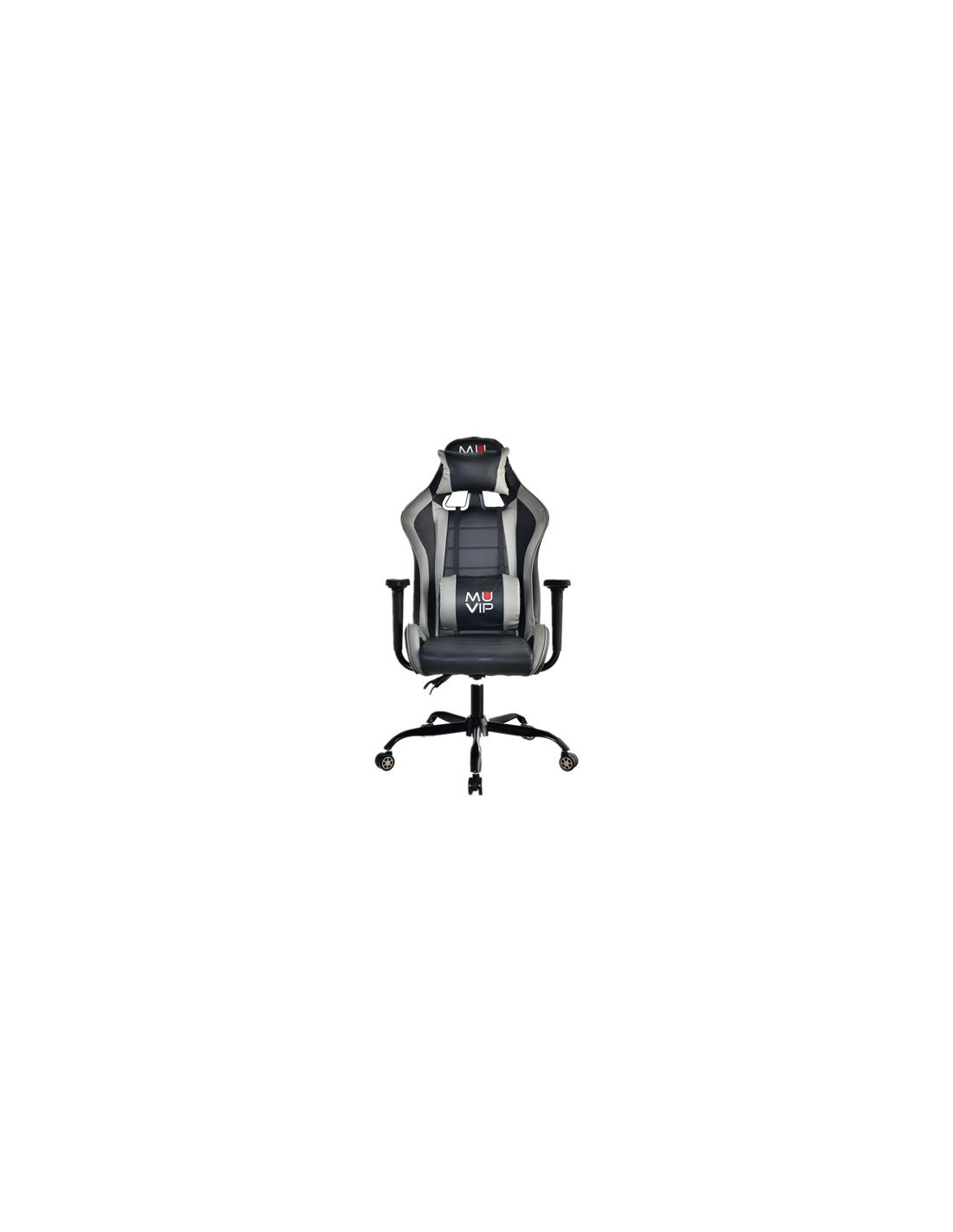 SILLA GAMING GM4000 NEGRO/GRIS MUVIP