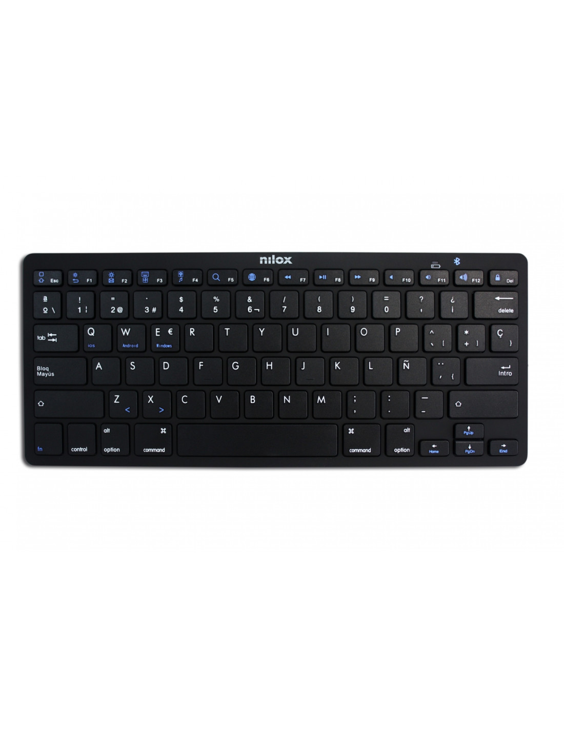Nilox Teclado Bluetooth Negro