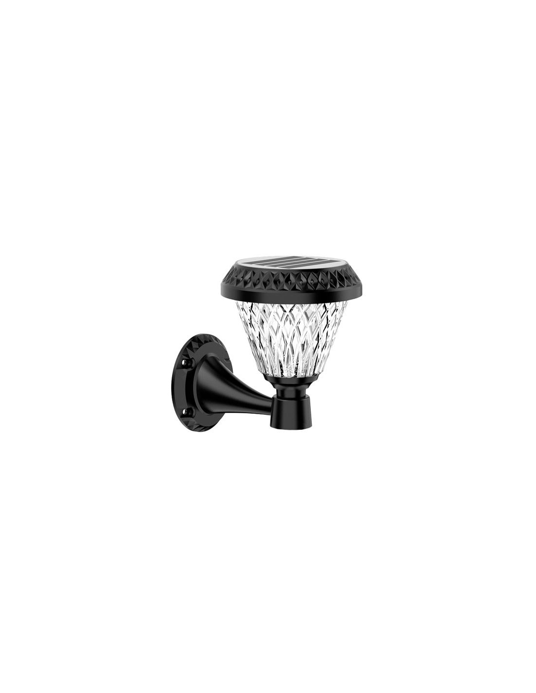FAROL LED SOLAR 250LM NEGRO ELBAT
