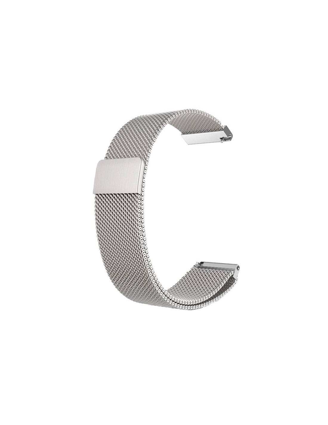 CORREA METAL PLATA UNIVERSAL 20MM