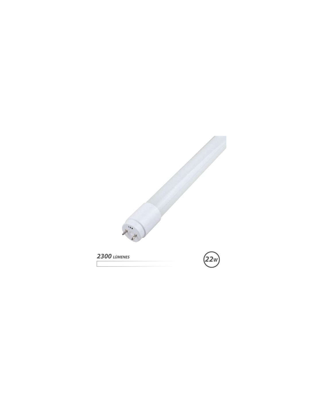 TUBO LED CRISTAL 22W 150CM LUZ BLANCA ELBAT