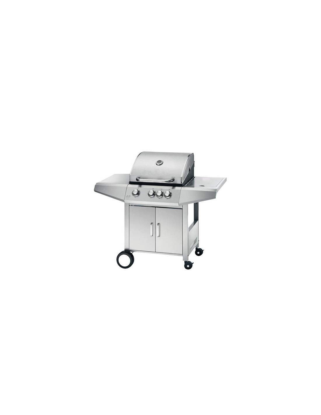 BARBACOA GAS INOX 4 FUEGOS MUVIP