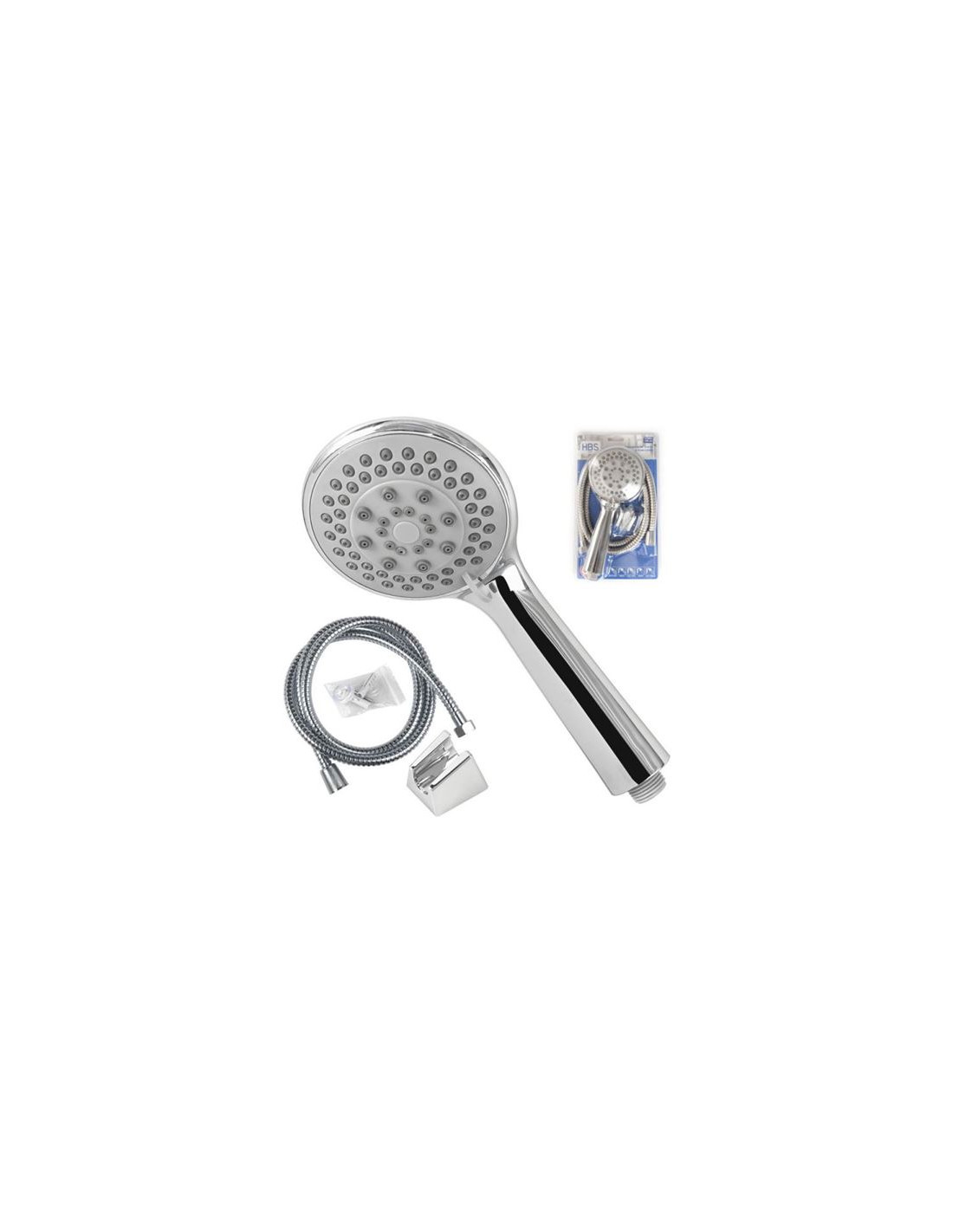 CONJUNTO DE DUCHA PANDERA INOX HBS