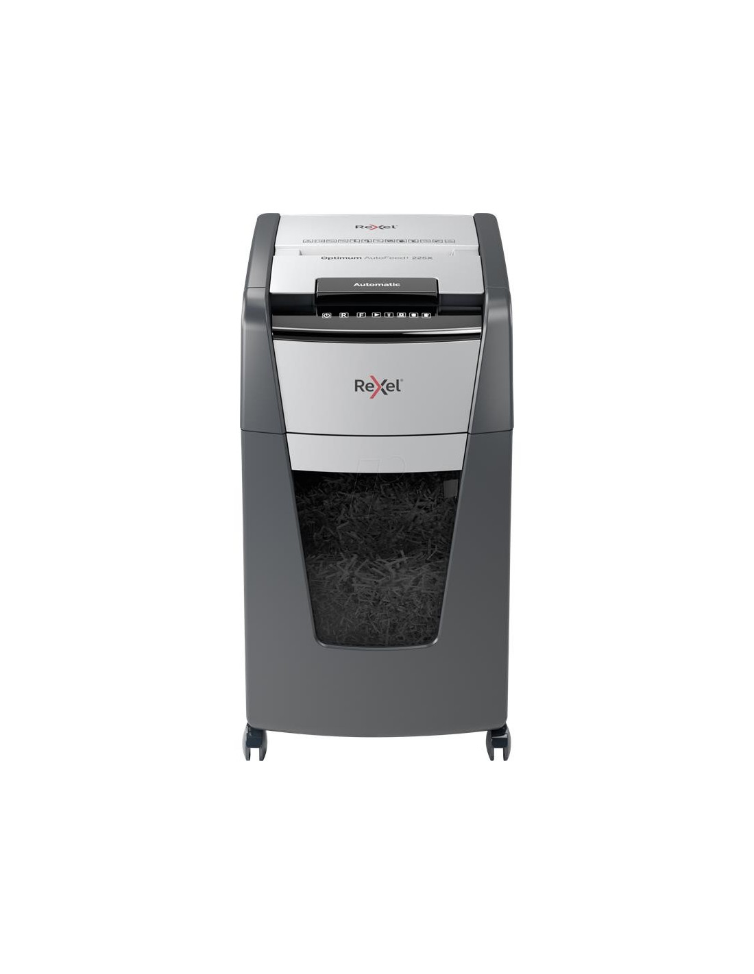 DESTRUCTORA REXEL OPTIMUM AUTOFEED+ 225X AUTOMATICA CONFETI