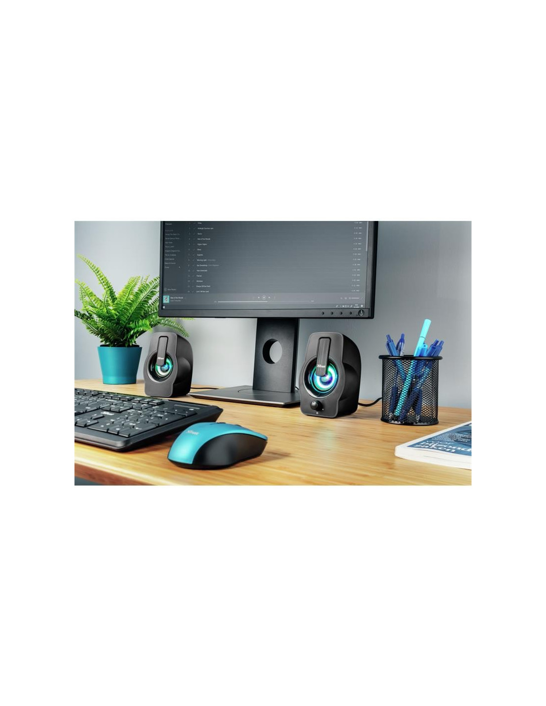 ALTAVOCES TRUST GEMI RGB 2.0 BLACK