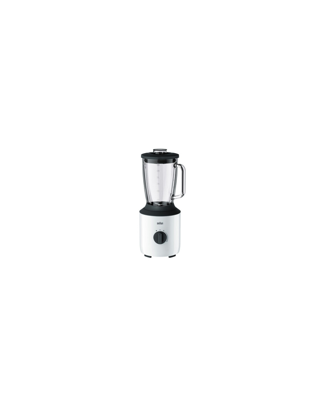 Braun PowerBlend 3 1,5 L Batidora de vaso 800 W Negro, Blanco