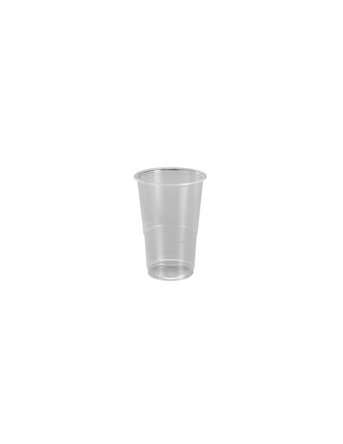 PACK 25 VASOS PLASTICOS TRANSPARENTE 250CC ALGON