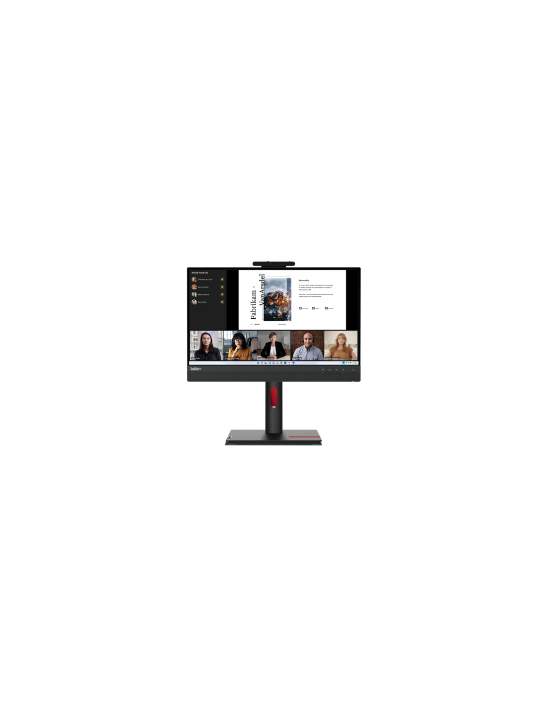 Lenovo ThinkCentre Tiny-In-One 22 LED display 54,6 cm (21.5") 1920 x 1080 Pixeles Full HD Negro