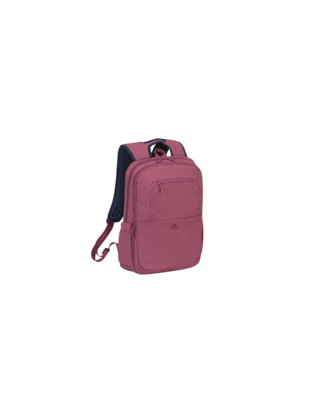Rivacase 7760 39,6 cm (15.6") Funda tipo mochila Rojo