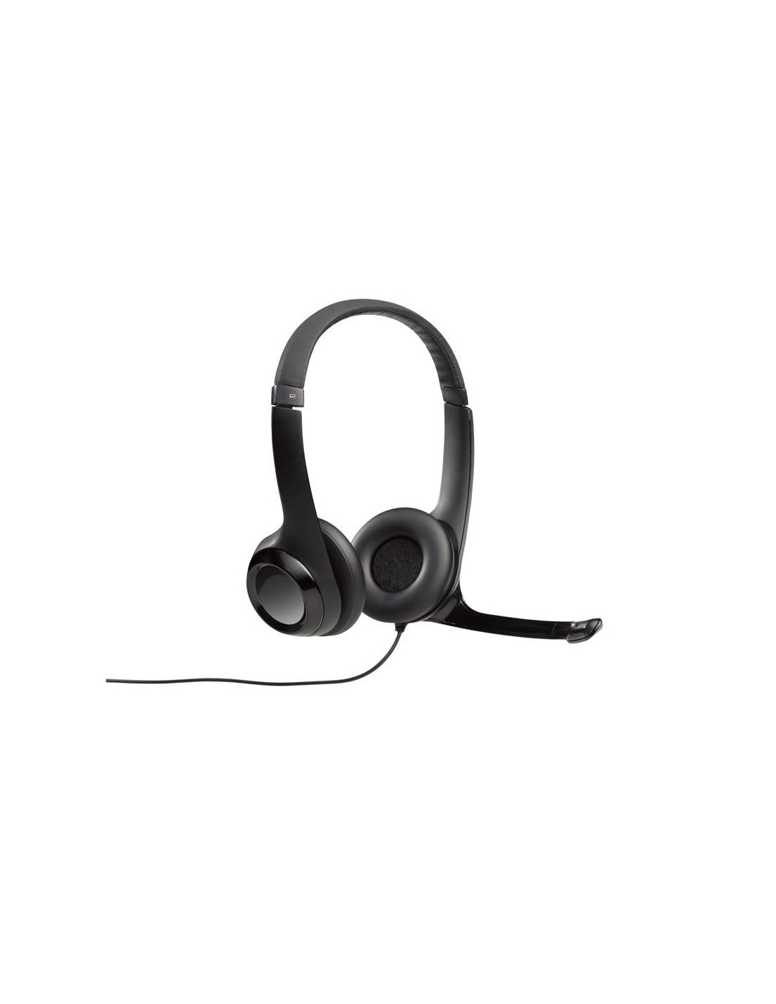 AURICULARES + MICROFONO LOGITECH H390 BLACK