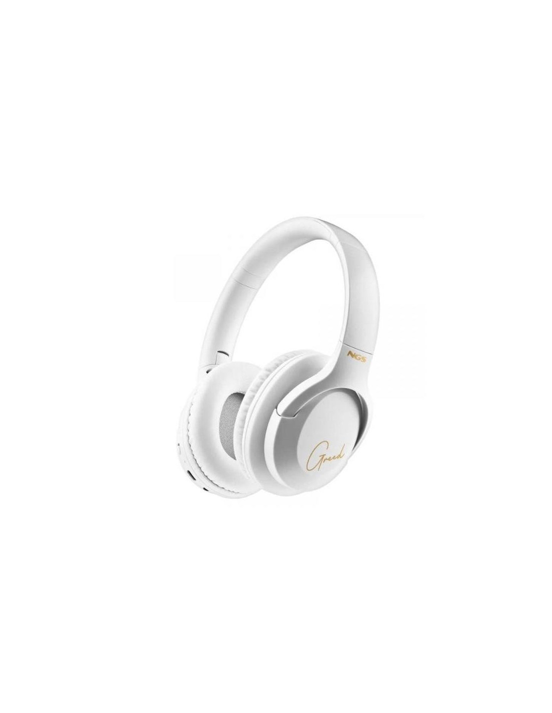 AURICULARES NGS ARTICAGREED WIRELESS  BLUETOOTH/MICROFONO/AUX WHITE