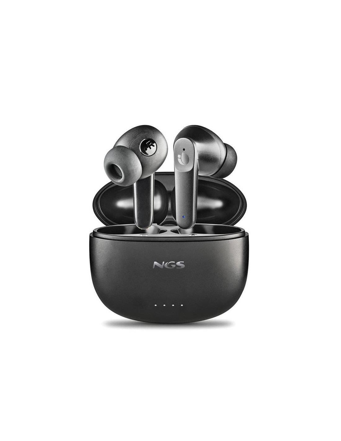 AURICULARES NGS HUSH IN EAR ANC/ENC BLUETOOTH BLACK