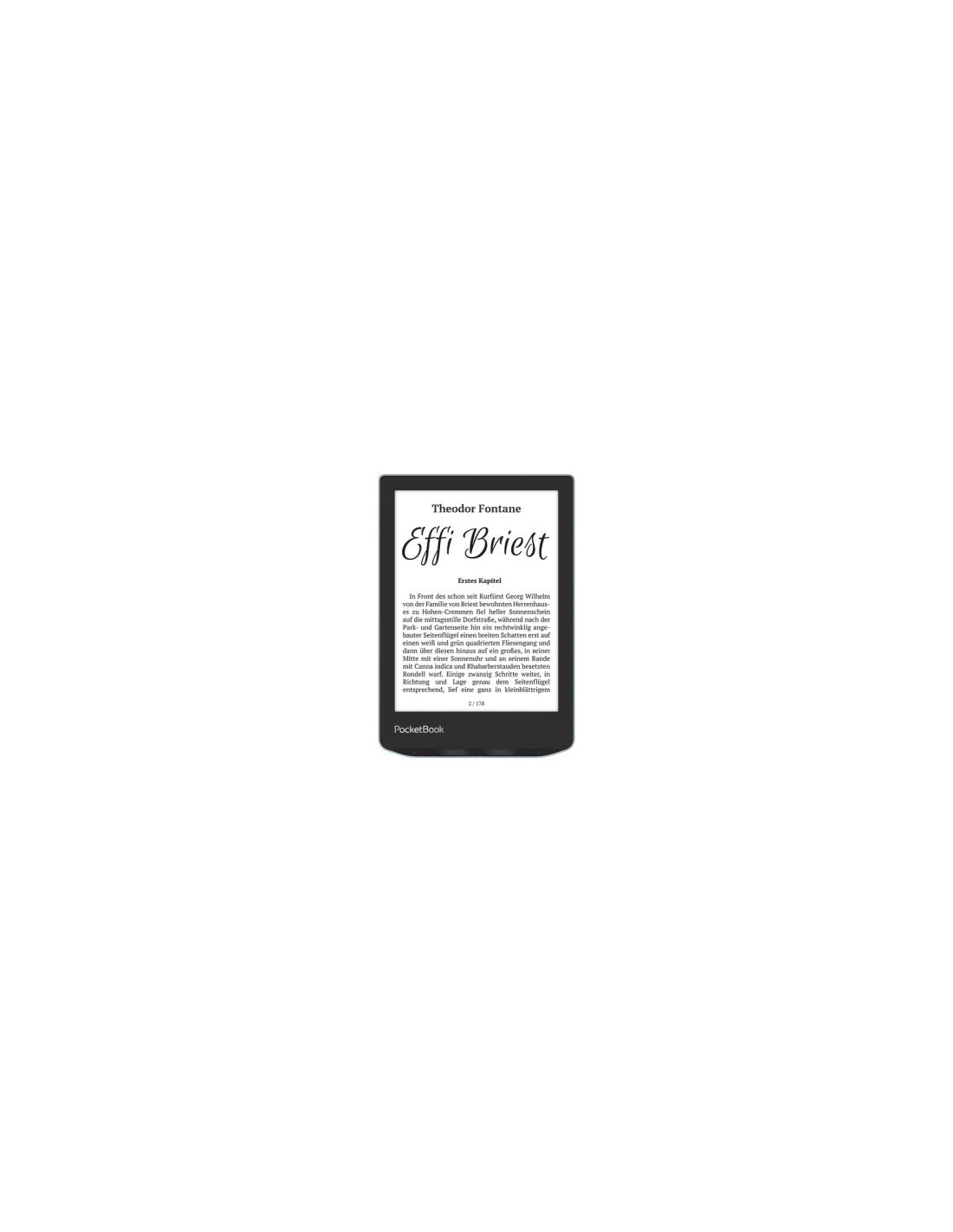 PocketBook Verse lectore de e-book 8 GB Wifi Negro, Azul