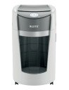 Leitz Destructora de Papel IQ OptiMax Office Microcorte Seguridad P5 35L - Blanca