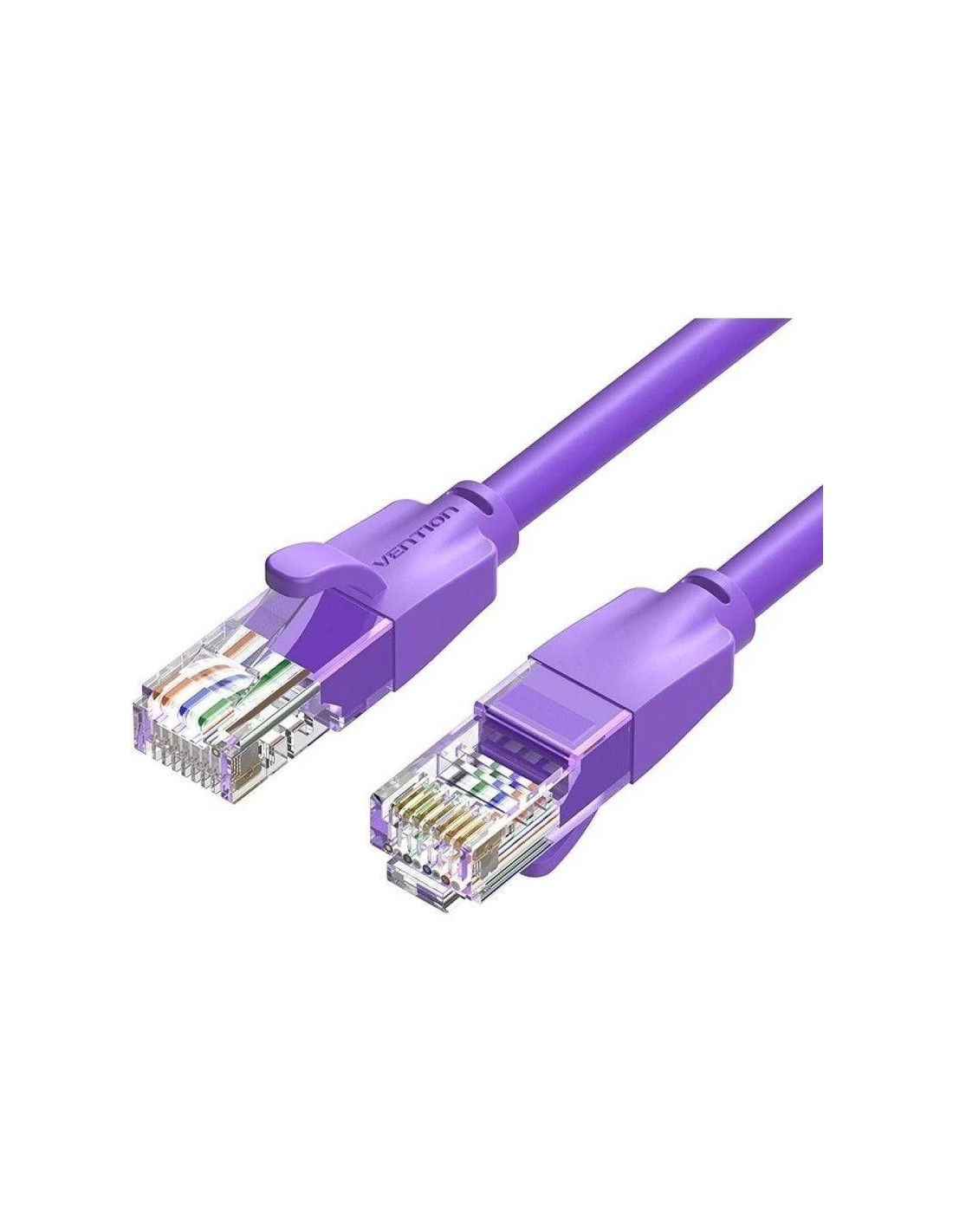 CABLE DE RED CAT.6 UTP 1M VENTION PURPLE