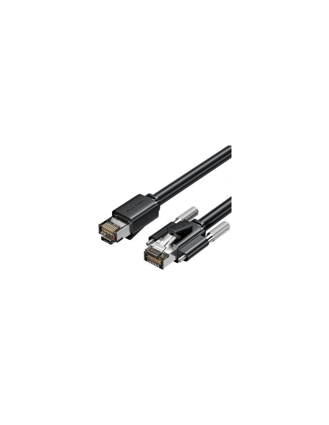 CABLE DE RED CAT.6A SFTP 2M VENTION BLACK