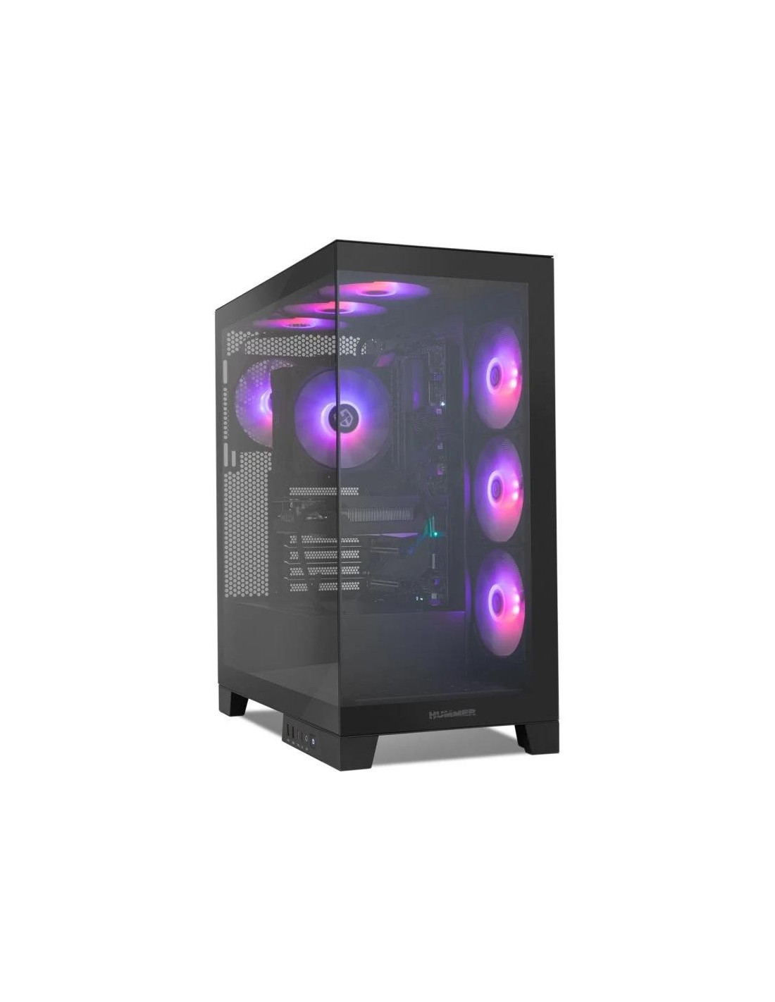 CAJA ORDENADOR GAMING NOX HUMMER GLOCK ATX BLACK