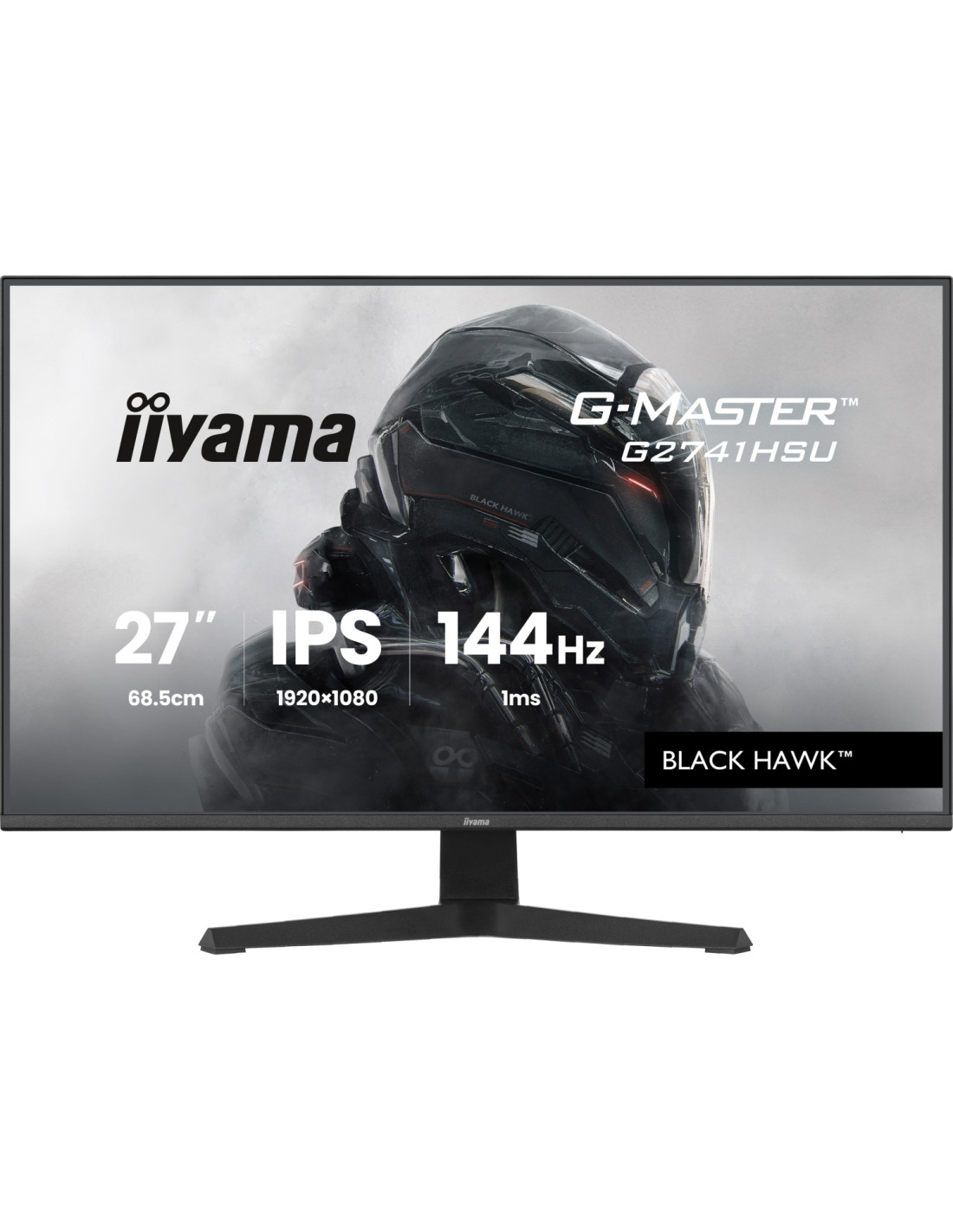 iiyama G-MASTER G2741HSU-B1 pantalla para PC 68,6 cm (27") 1920 x 1080 Pixeles Full HD Negro